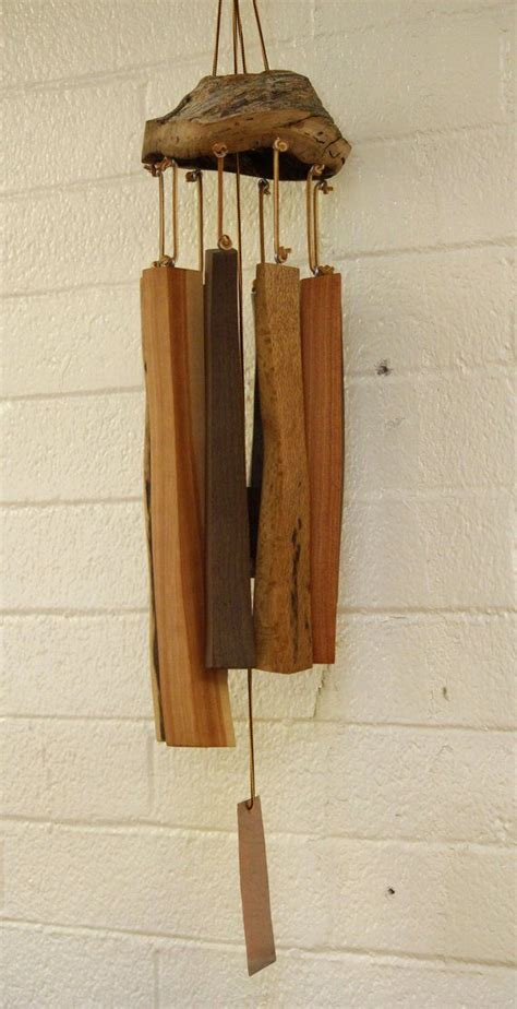 wooden wind chimes.